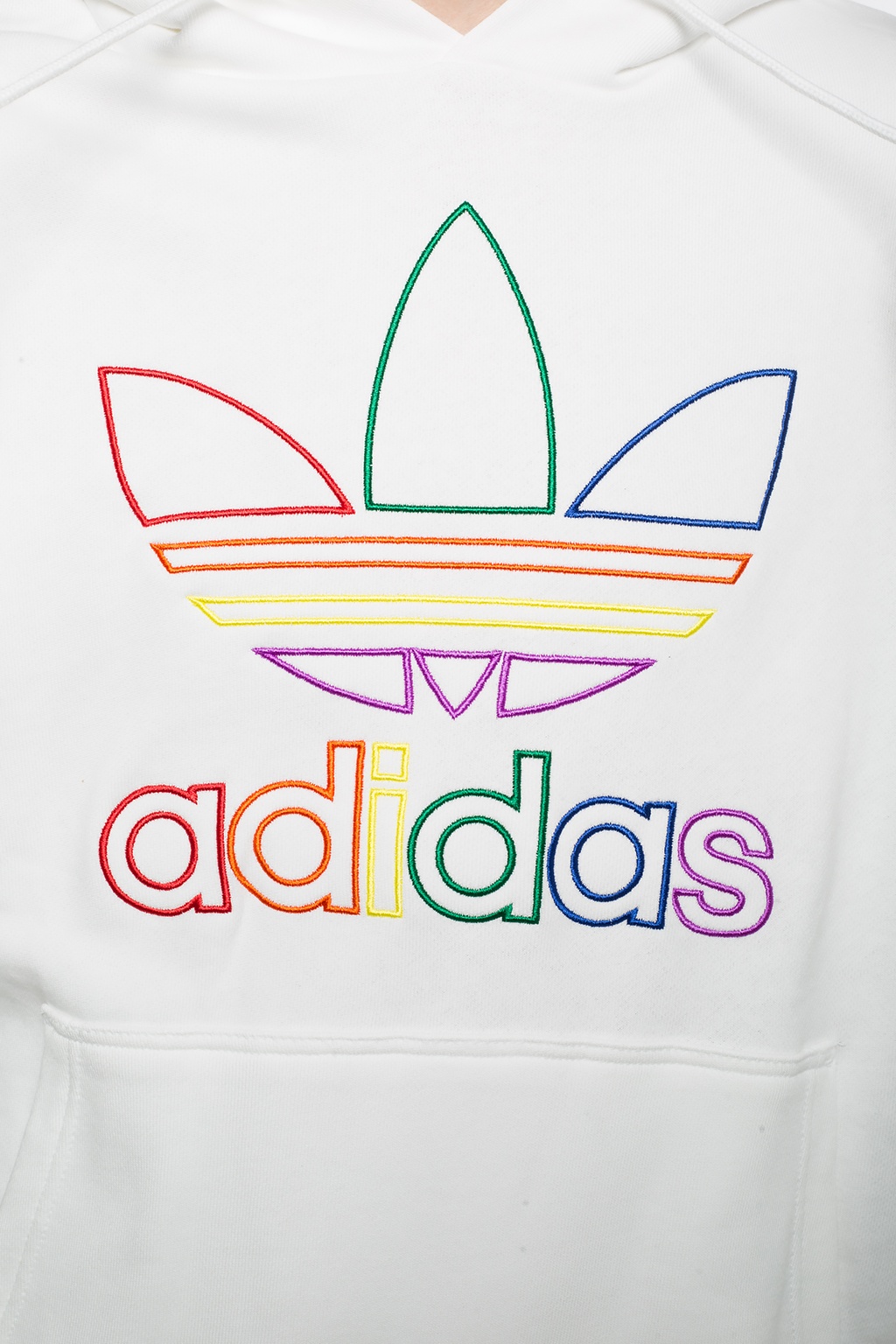 Adidas embroidered clearance hoodie